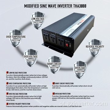 Inversor da fonte de alimentação 3000watt 12V 220V 110V